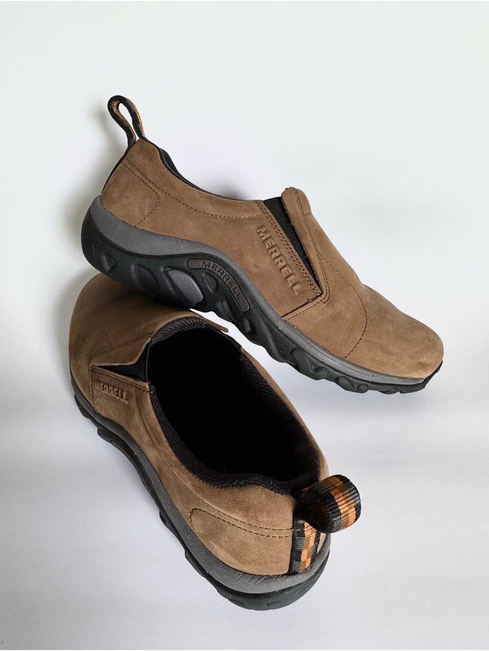 Merrell Men's Brown Suede Slip-On Trail Shoes
